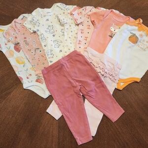 Girls 6-9mo Clothing Lot